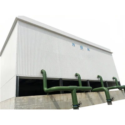 Tháp giải nhiệt công nghiệp ngược dòng bê tông